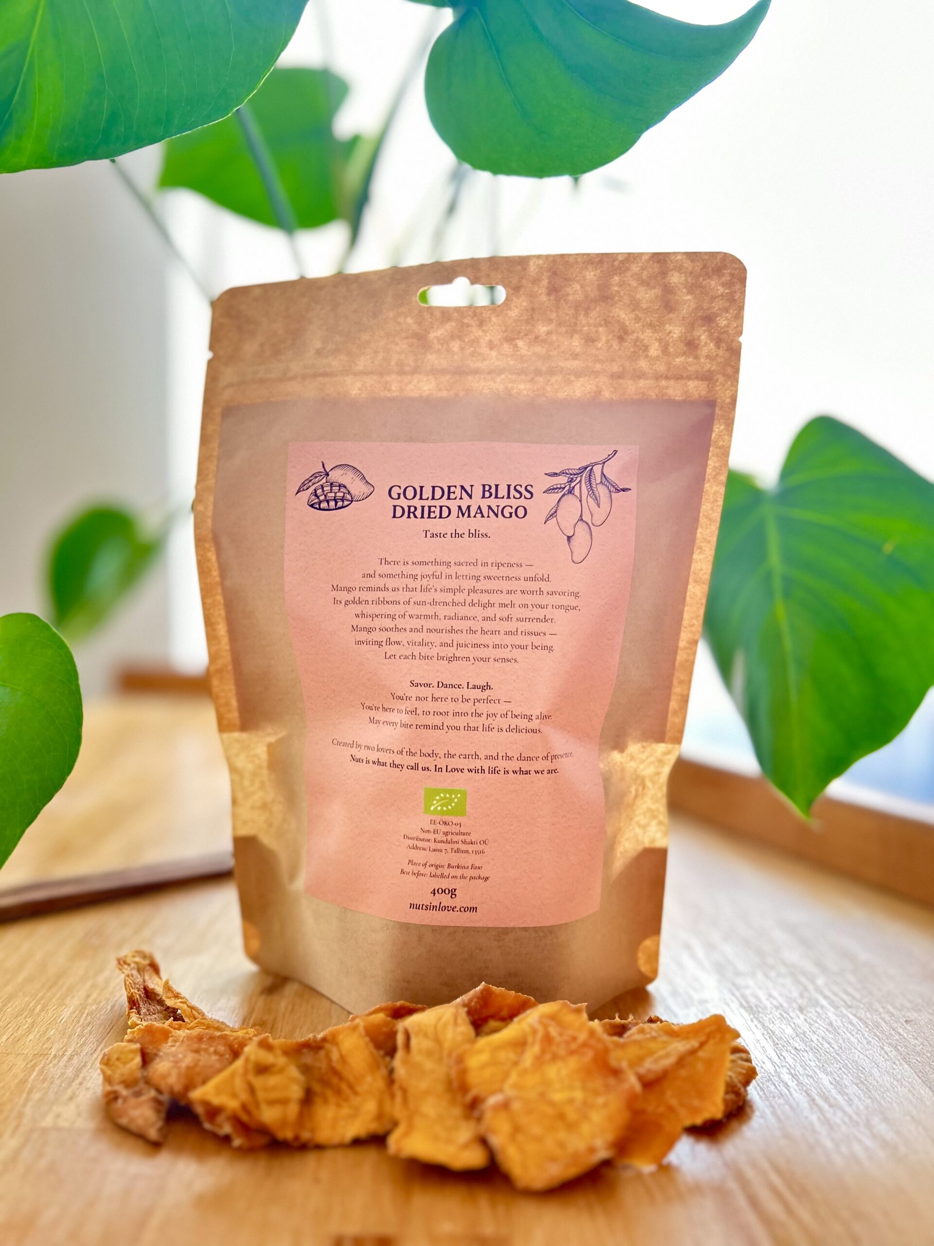 Golden Bliss Dried Mango - Image 2